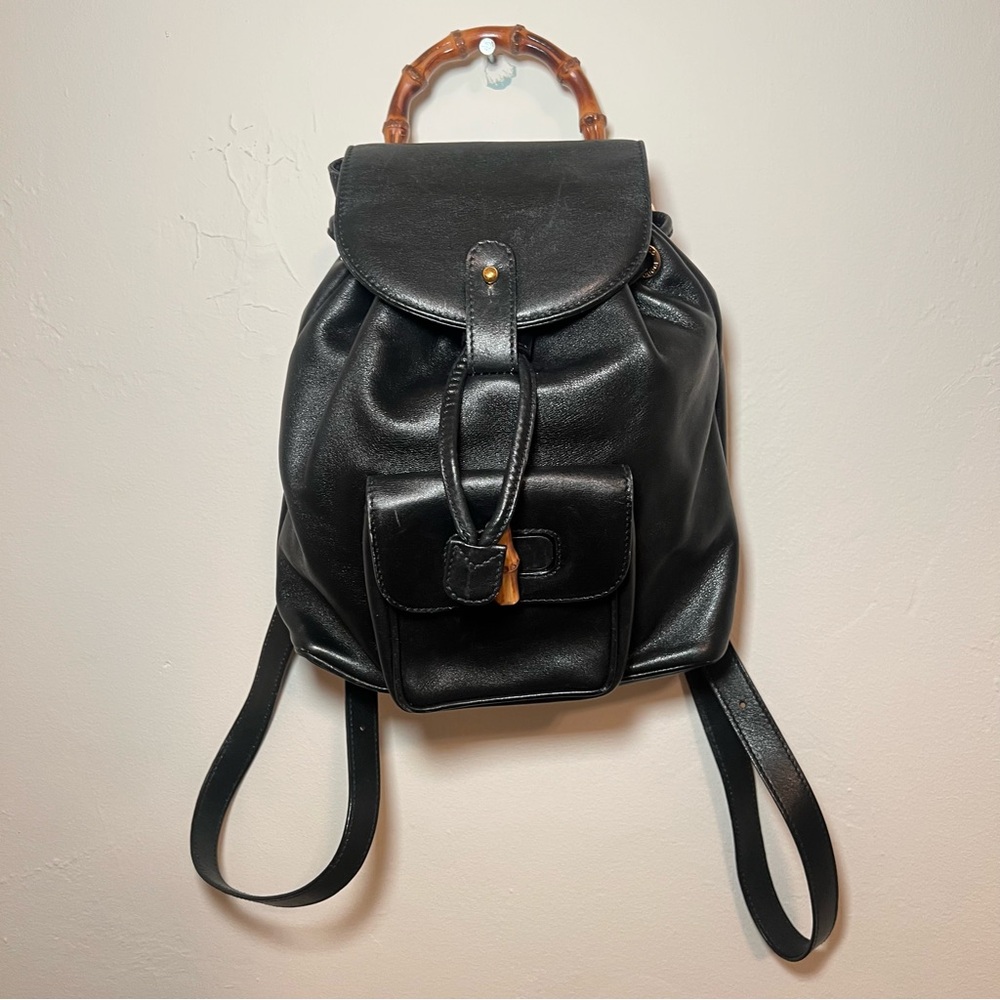 Vintage Gucci Bamboo mini backpack - Picture 7 of 9